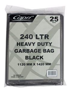 Garbage-Bags-Heavy-Duty-240L-(25)-Capri-(800105)