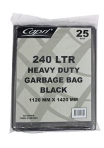 Garbage-Bags-Heavy-Duty-240L-(25)-Capri-(800105)