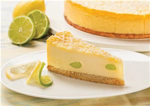 Cheesecake-1-805-GF-Baked-Lemon-Lime-(16-portions)-Priestleys-(GF)-(H)-(250087)