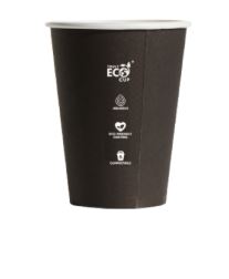 Cup-8oz-Single-Wall-BLACK-(50)-Truly-Eco-(771012)