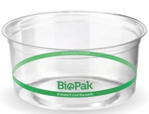 Container-Round-Clear-360ml--Biobowl-(50)-BioPak-(839101)