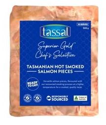 Salmon-TSG-Chefs-Selection-Smoked-Hot-Natural-Pieces-20x500gm-Tassal-(134080)