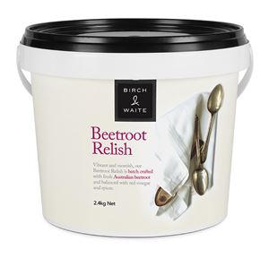 Relish-Beetroot-2.4kg-(Bucket)-Birch-and-Waite-(VG)-(GF)-(H)-(527836)