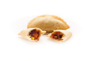 Empanada-Vegetarian-(25)-1Kg-Golden-Fan-(VEGAN)-(VG)-(H)-(331206)